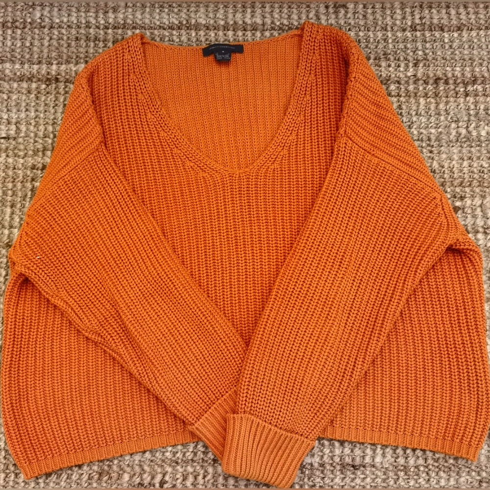 V-neck sweater